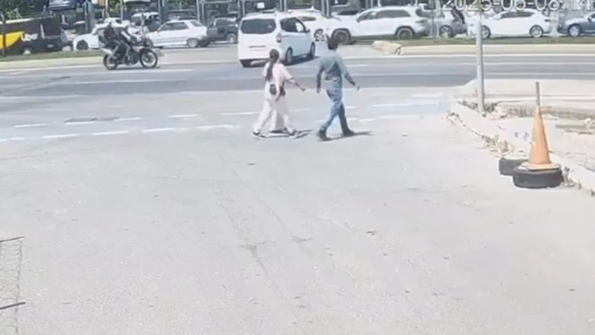 Motorize polis ekibi kaza yaptı: 2 yaralı