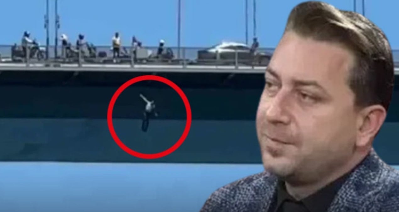 Köprüden atlayan iş insanı başına neler geldiğini 1 yıl önce anlatmış thumbnail