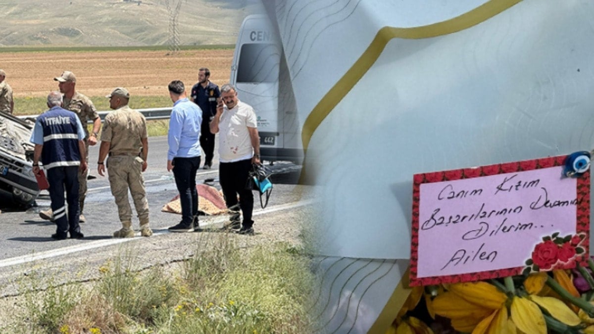 Mezuniyet yolunda feci kaza: Son dileği yürekleri sızlattı