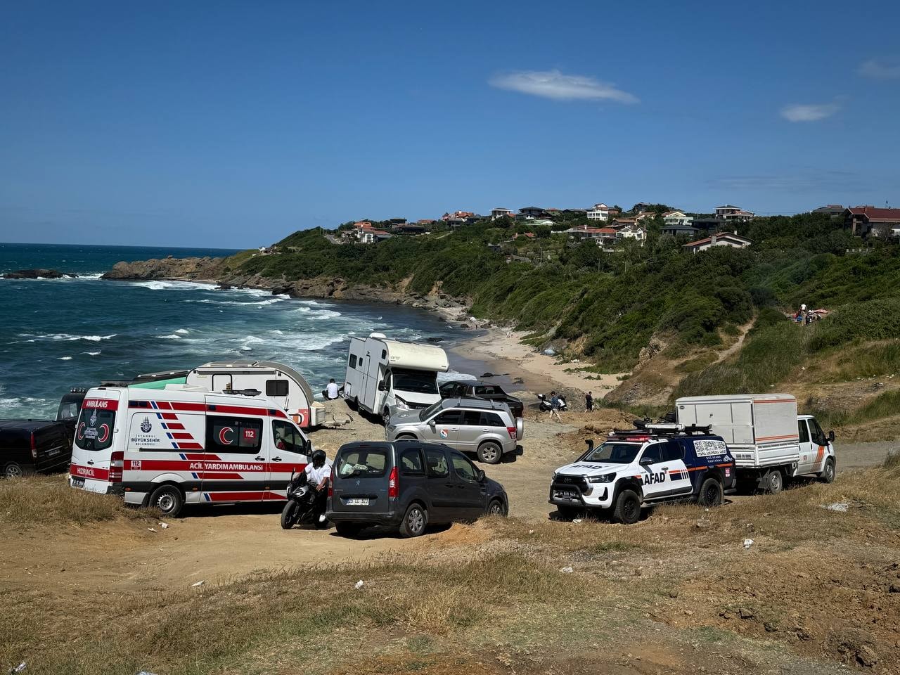 �stanbul'da denizde can pazar�: