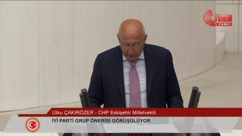CHP’li Utku Çakırözer: "Aman Trump kızmasın." diye bir kınama dahi yok