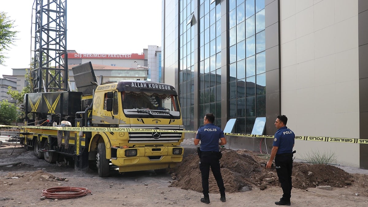 Kayseri'de feci son: Sondaj kuyusuna düştü