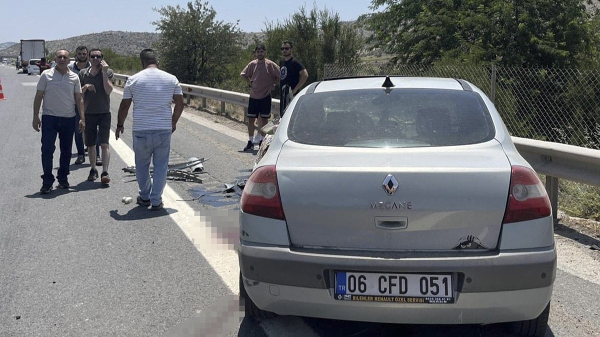 Pozantı-Tarsus yolunda bariyere çarpan genç sürücü hayatını kaybetti