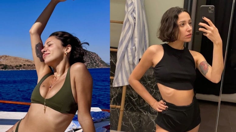'En seksi Türk kadını' seçilmişti! Bikinili pozuna yorum yağdı