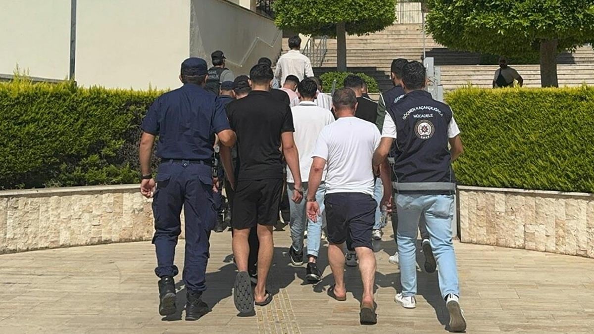 Marmaris!'te göçmen kaçakçılığı operasyonu