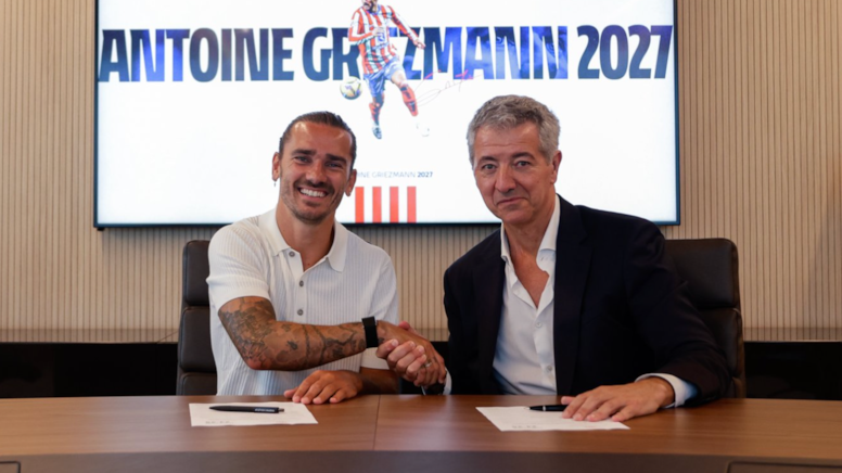 Atletico Madrid, Griezmann ile uzattı