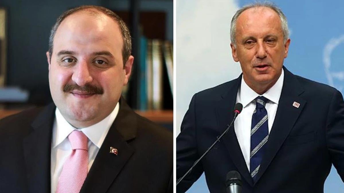 Muharrem İnce'den Mustafa Varank'a yanıt