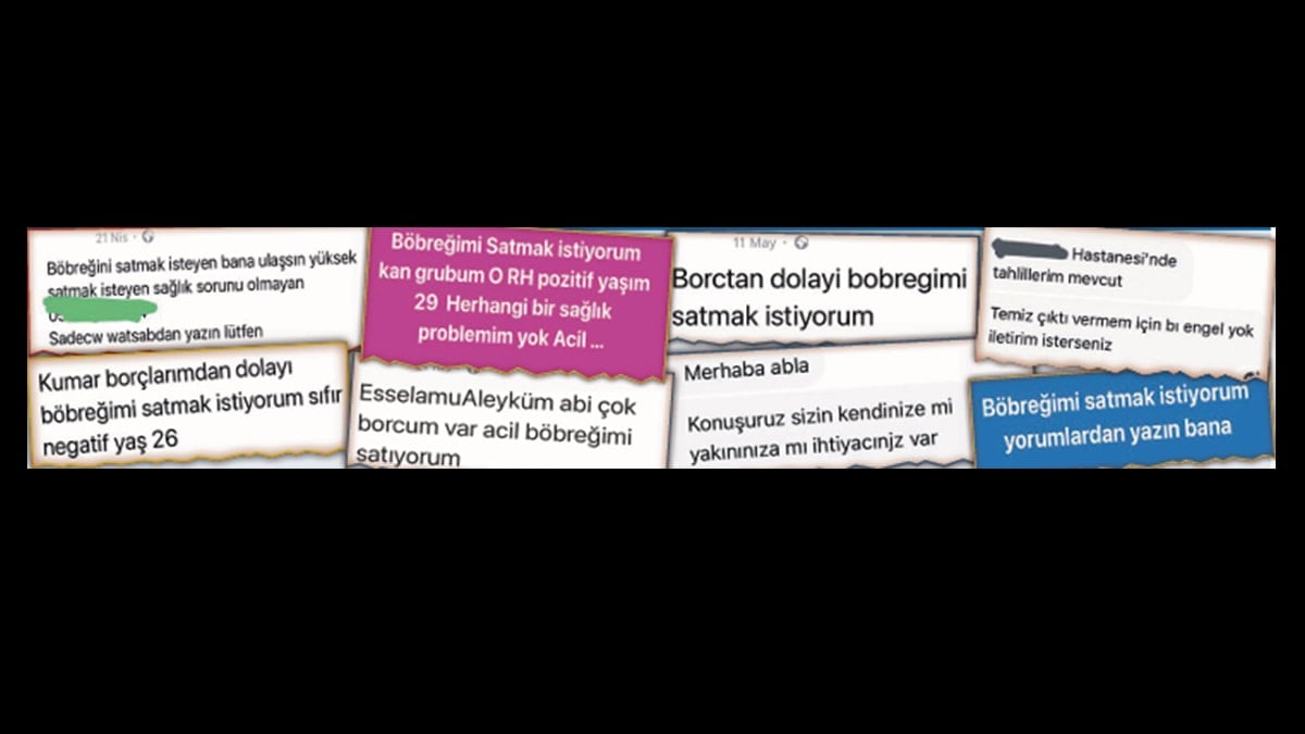 Utandıran ilanlar: Borç, böbrek sattırıyor!