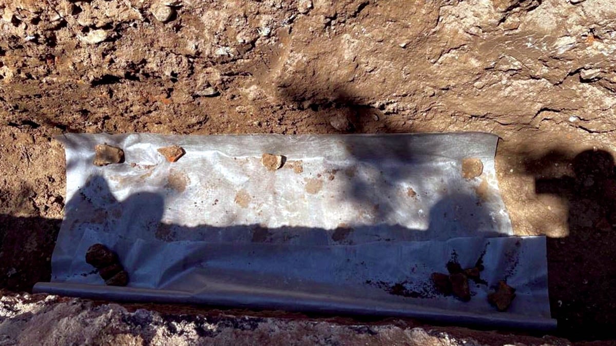 Altyapı kazılarında çıkan şeyler şaşkınlık yarattı