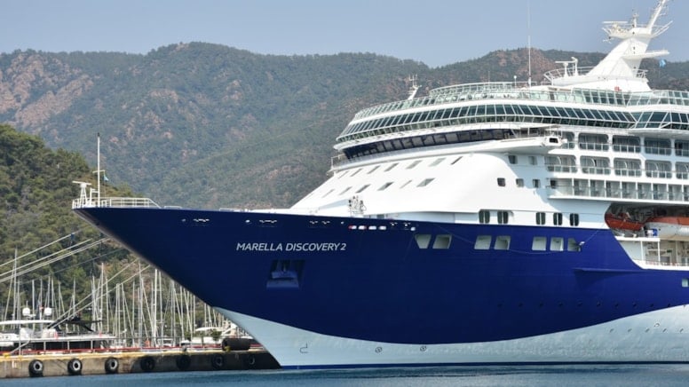 1840 Touristen kamen mit dem Kreuzfahrtschiff „Marella Discovery 2“ nach Marmaris