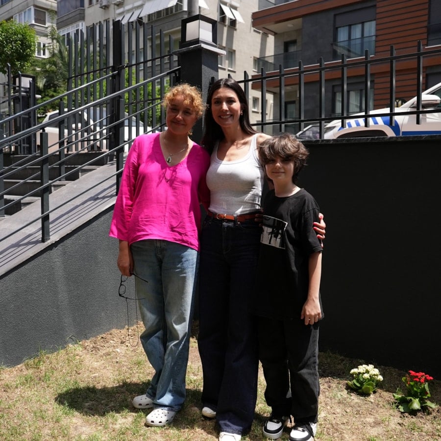 Trabzonspor'dan Mattia Ahmet Minguzzi'nin ailesine ziyaret