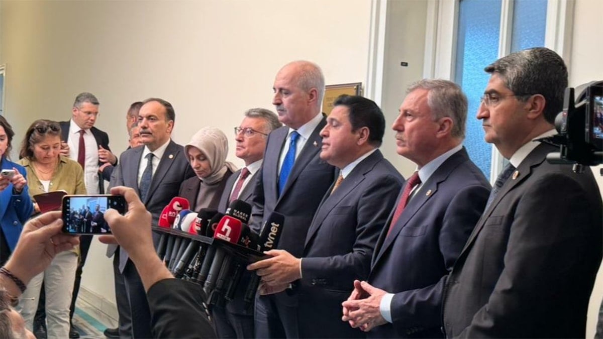 Numan Kurtulmuş'tan siyasi partilere 'komisyon' ziyareti