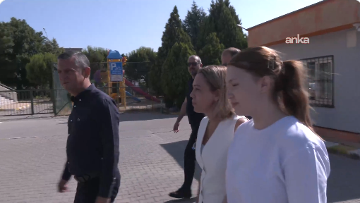 Özgür Özel, Ferdi Zeyrek'in kızı Nehir Zeyrek'i bugün de yalnız bırakmadı