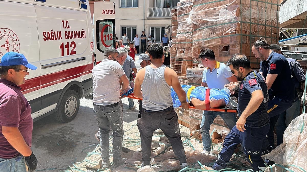 Kütahya’da inşaat işçisi elektrik akımına kapıldı: Durumu ağır