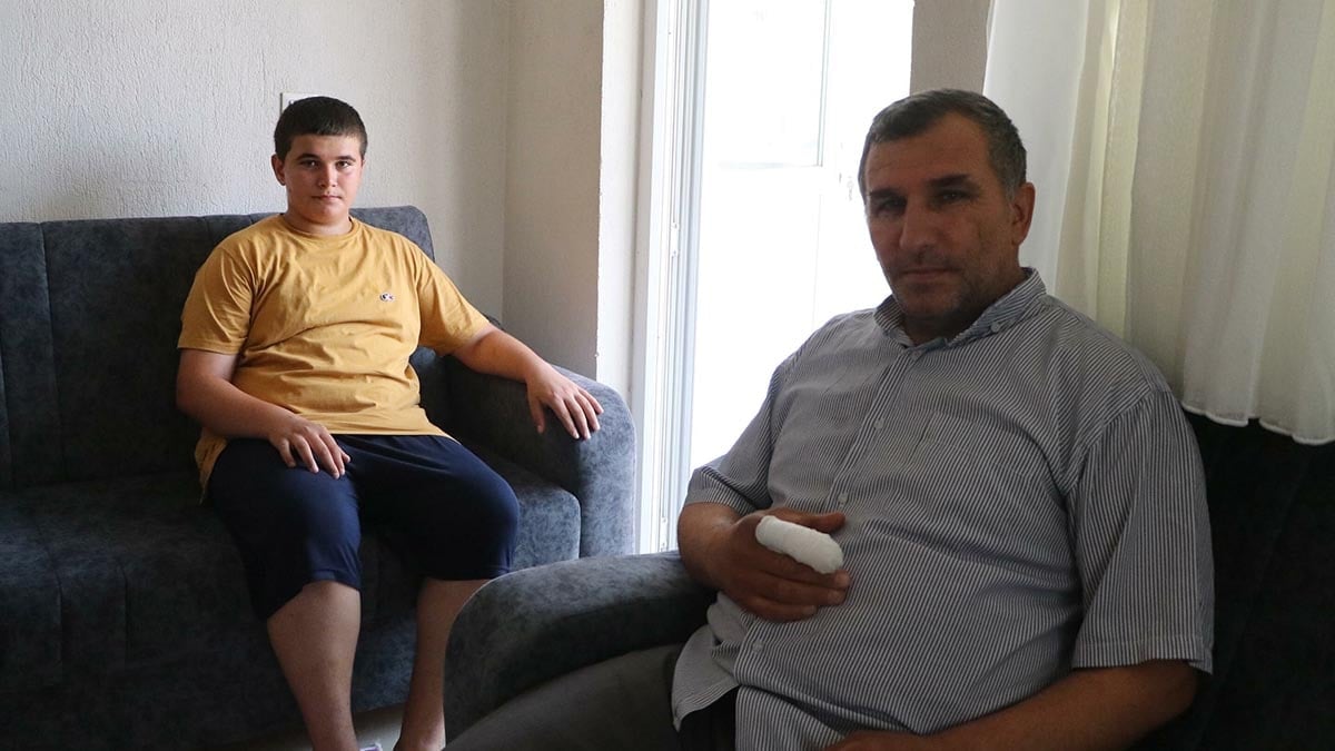 'Eğlence olsun' diye evin ikinci katına torpil attılar; baba ve oğlu yaralandı