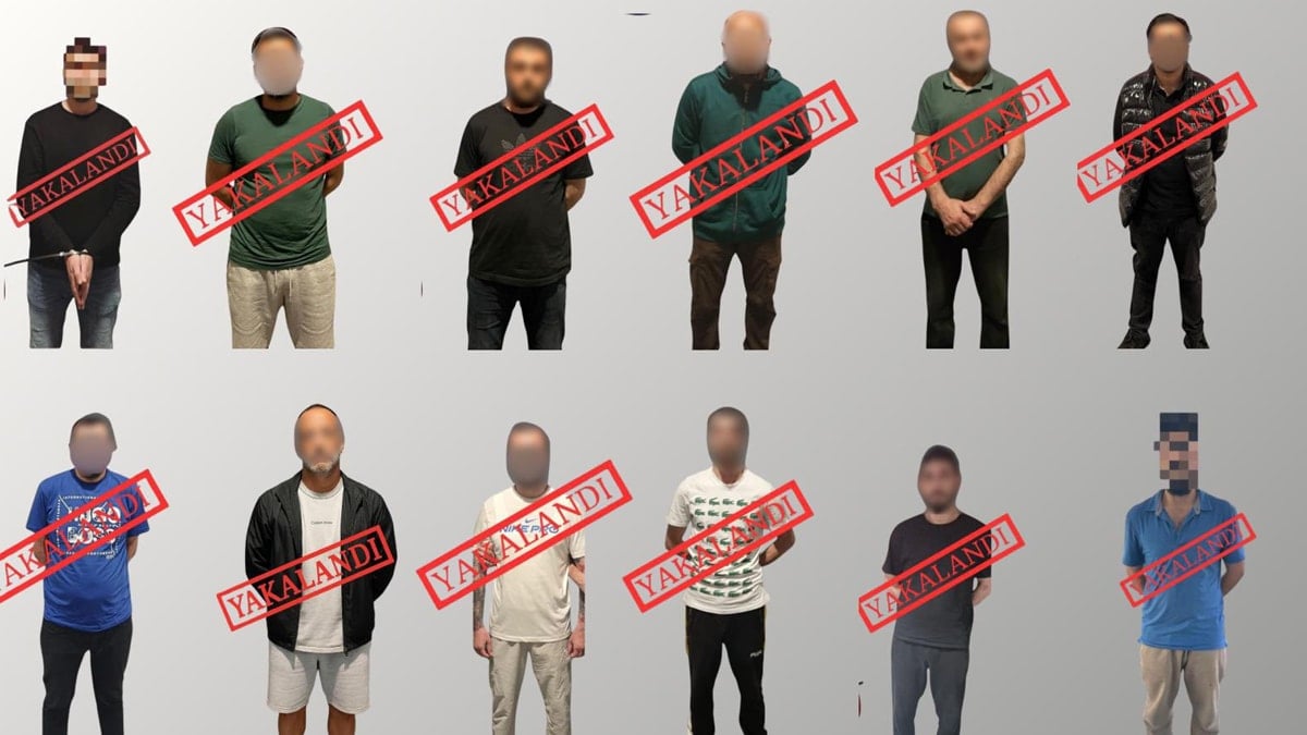 12 suçlu Türkiye'ye getirildi