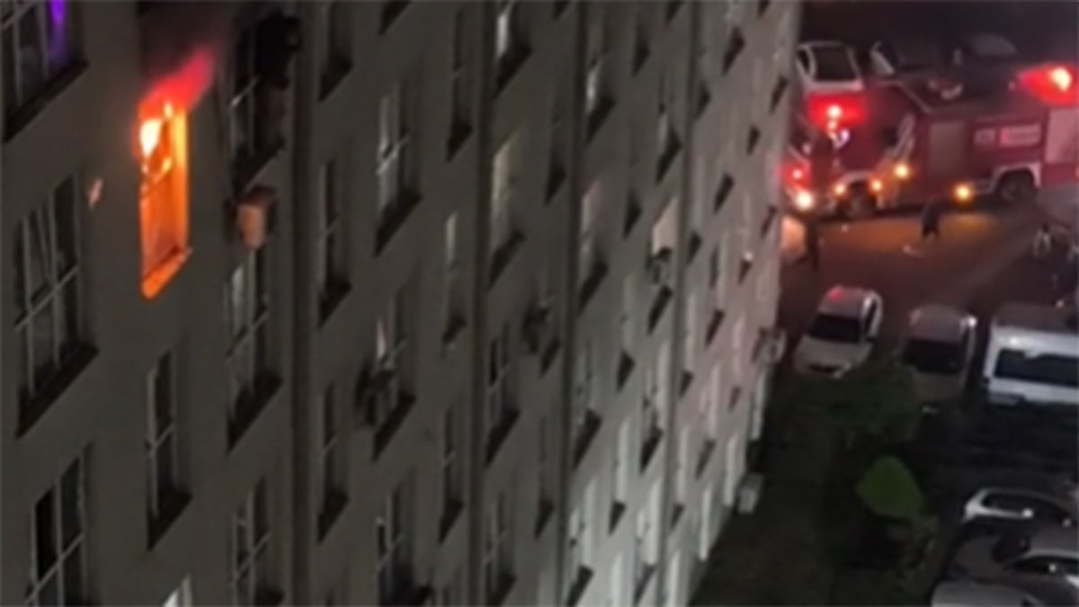 Evinde yangın çıkan kadın, 8 kattan atladı, facia Meclis gündemine taşındı