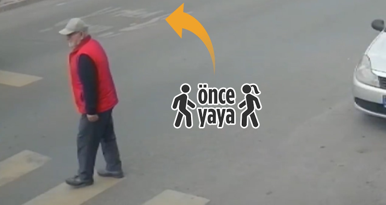 'Önce yaya' yazısı yerde kaldı! Yolun karşısına geçmeye çalışan yaşlı adama motosiklet çarptı thumbnail