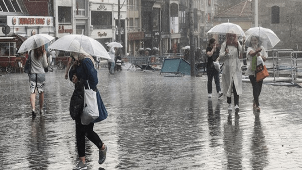 Meteoroloji'den sağanak ve kuvvetli rüzgar uyarısı!
