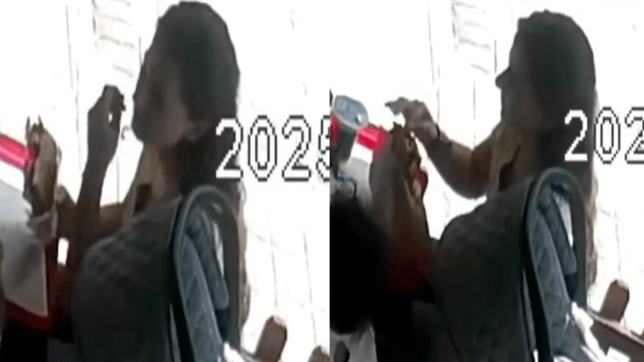 Mide bulandıran anlar: Kopardığı saçını tostunun içine koydu