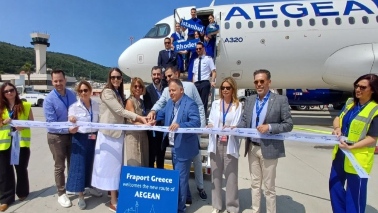 İstanbul – Rodos uçak seferleri başladı