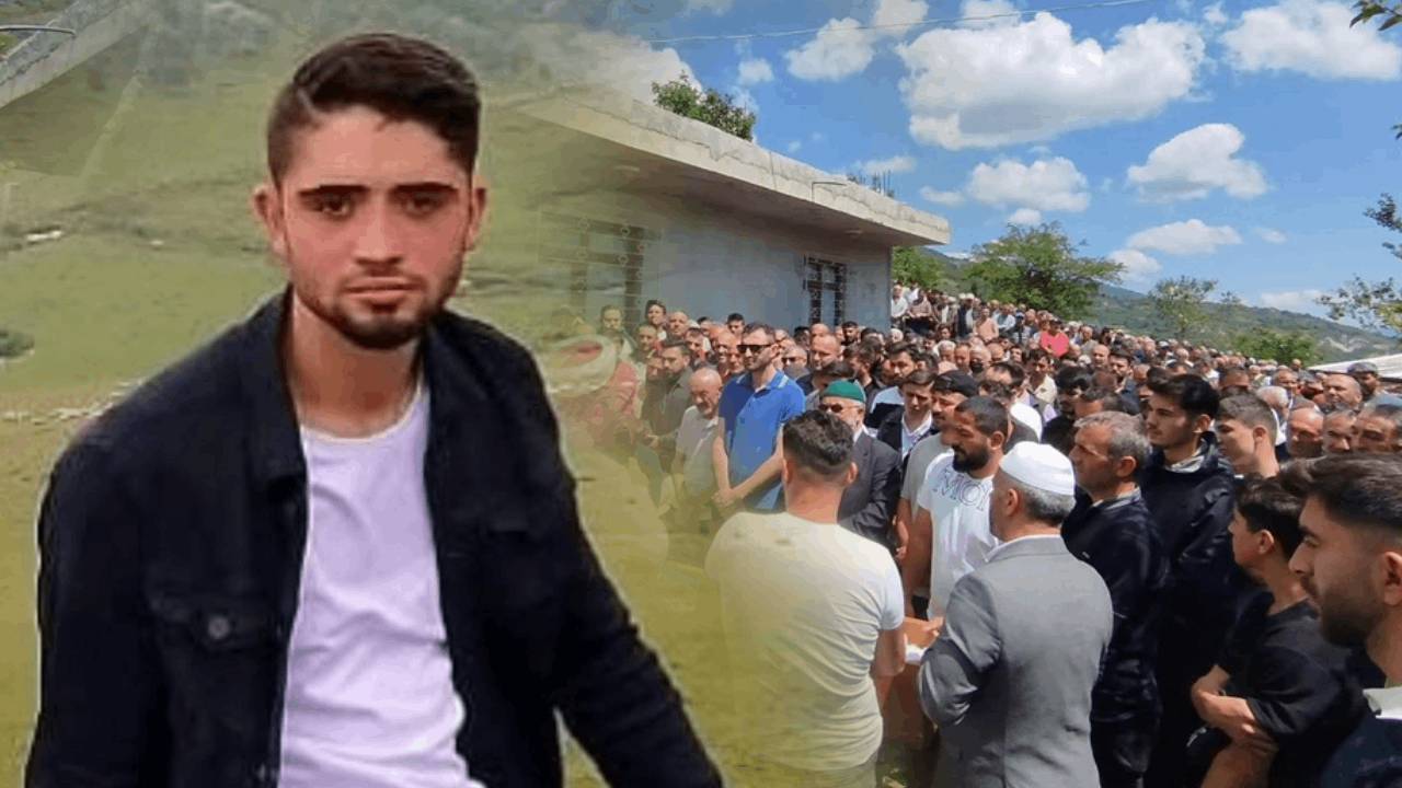 Yıkılan binanın altında kalan iş makinesi operatörü toprağa verildi