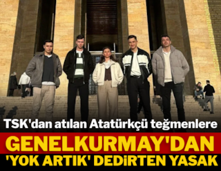 TSK'dan atılan Atatürkçü teğmenlere Genelkurmay'dan 'yok artık' dedirten yasak