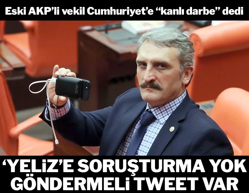 'Kanlı darbe' paylaşımına soruşturma yok, göndermeli tweet var