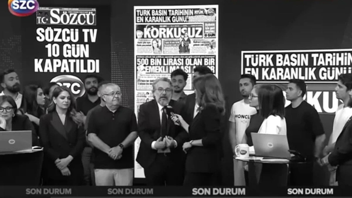 Ekranı karartılan SÖZCÜ TV'ye mahkemeden ret!