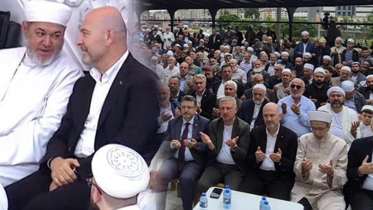 İsmailağa'nın açılışına AKP'liler akın etti! Soylu o isimle yan yana oturup kime mesaj verdi?