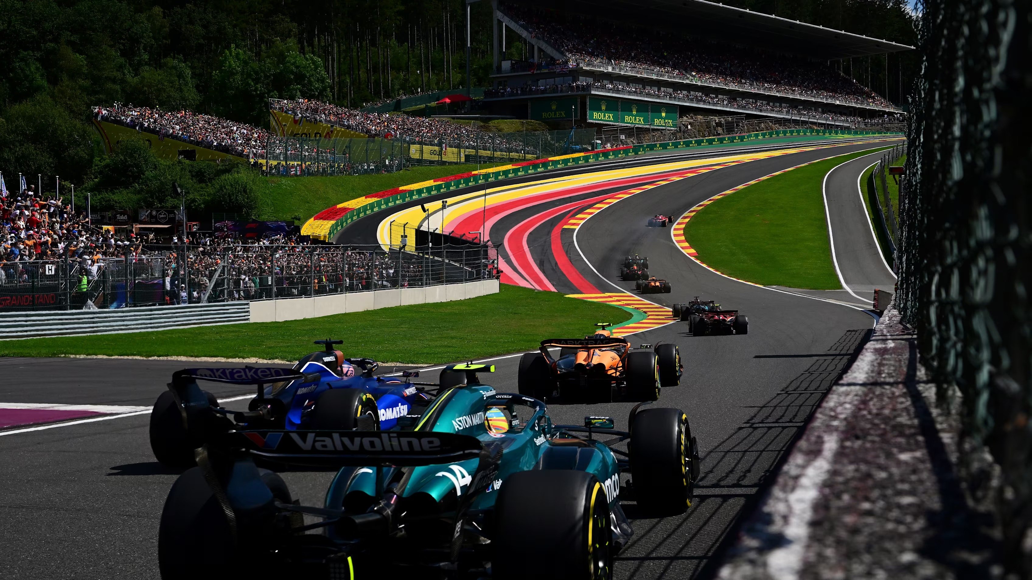 Formula 1'de sıradaki durak Belçika