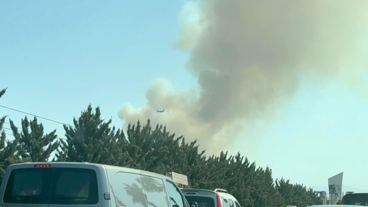 Antalya'da 2 ayrı orman yangını! Müdahale sürüyor
