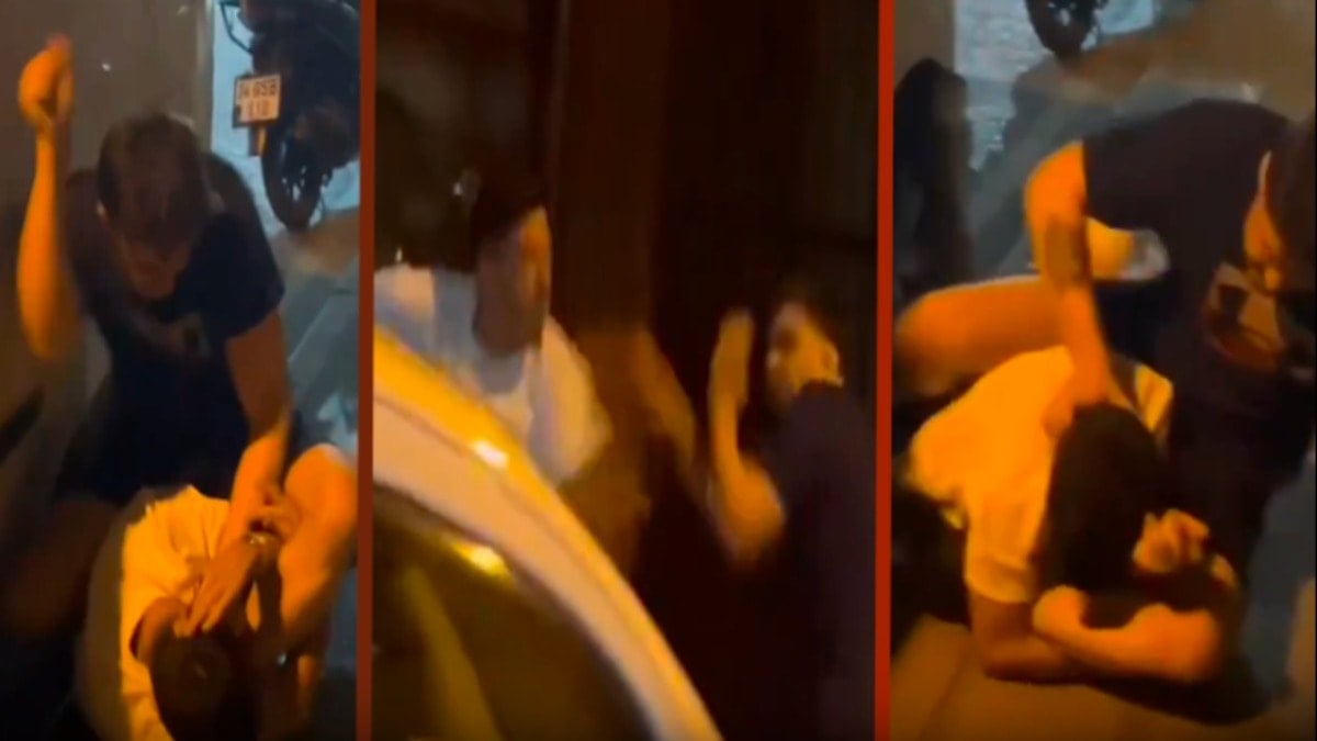 Sosyal medyanın konuştuğu kavga: X te tartışıp sokakta kapıştılar