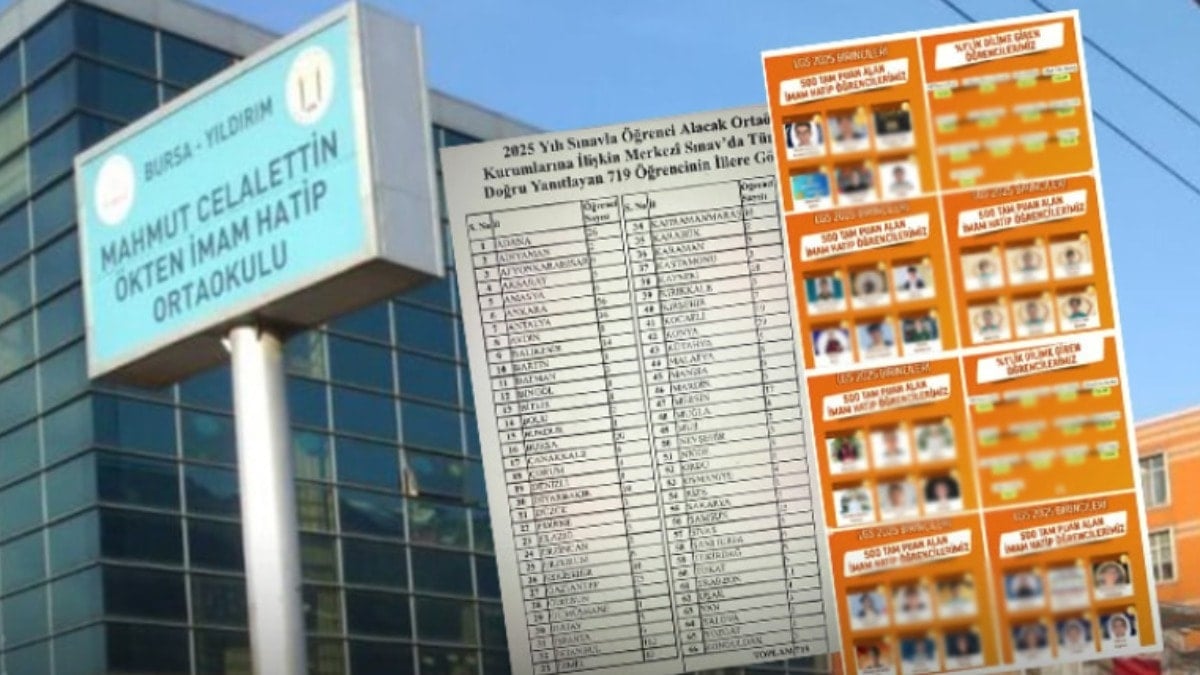 LGS'de aynı okuldan 36 İmam Hatipli tam puan aldı iddiası: Peş peşe listeler paylaşıldı