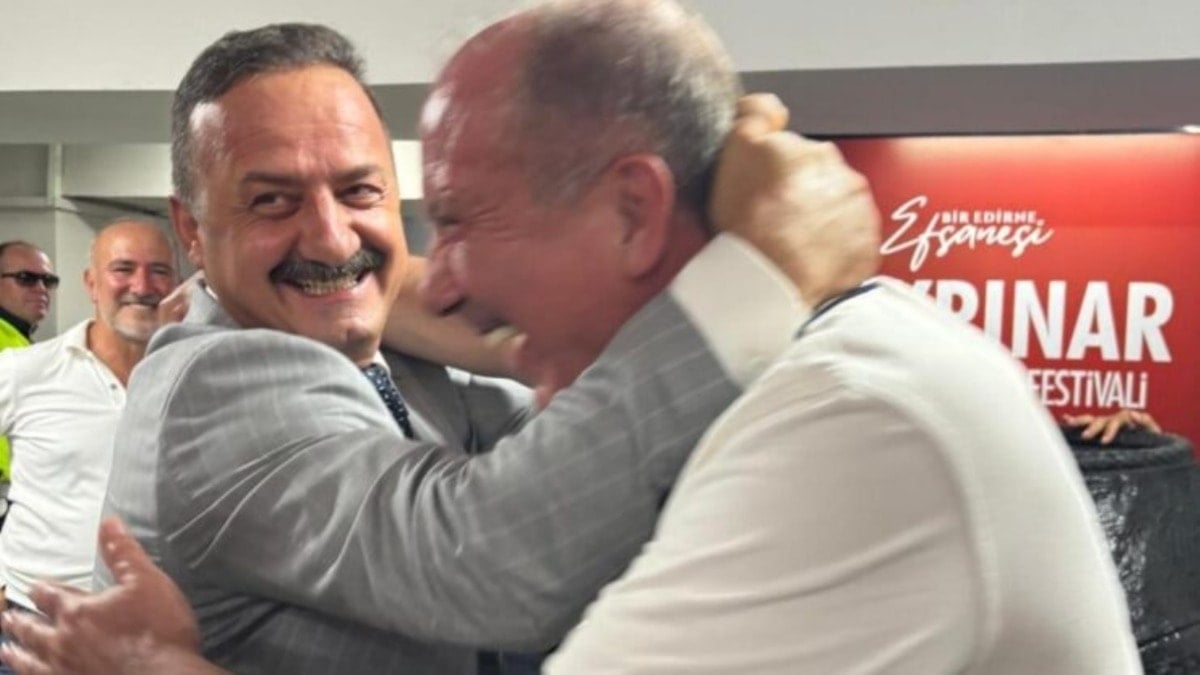 Ağıralioğlu ile İnce'den samimi poz