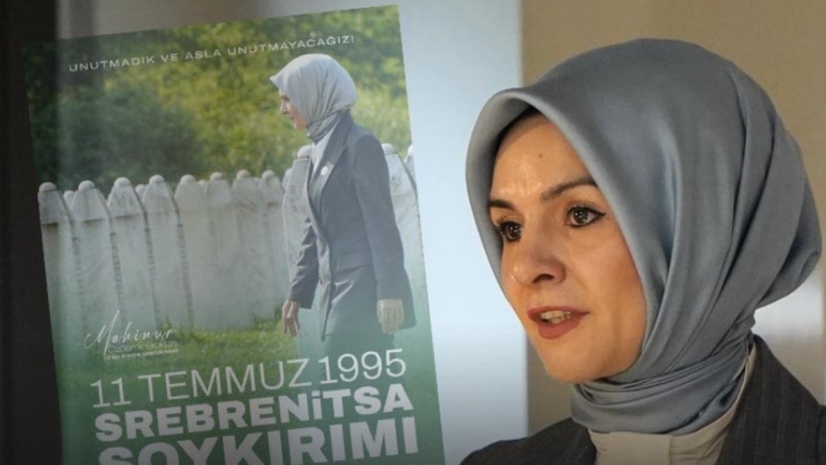 Bakan soykırım mesajında kendi fotoğrafını paylaşınca sosyal medya karıştı