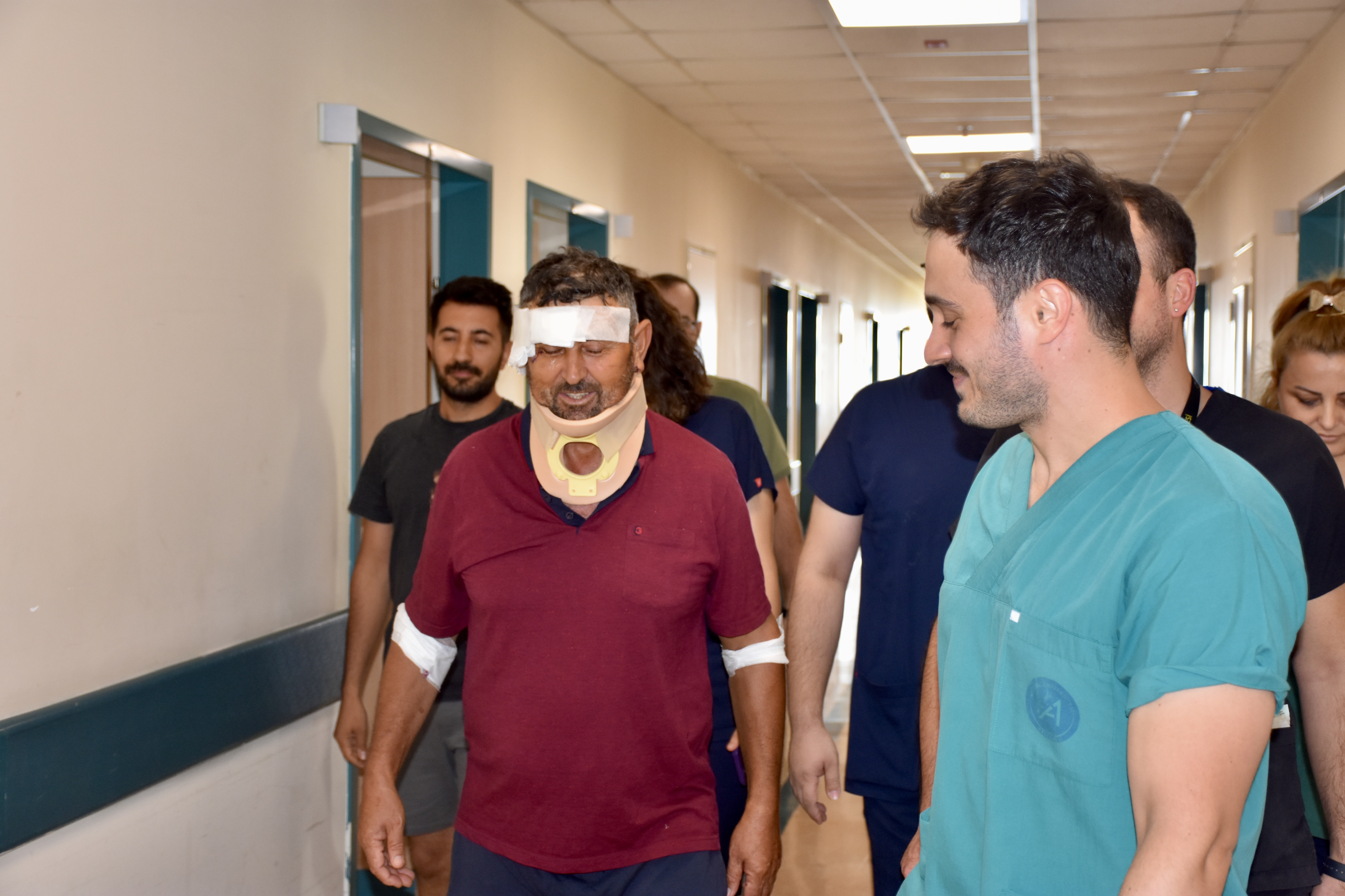 Antalya'da aslanın saldırdığı kişi taburcu edildi