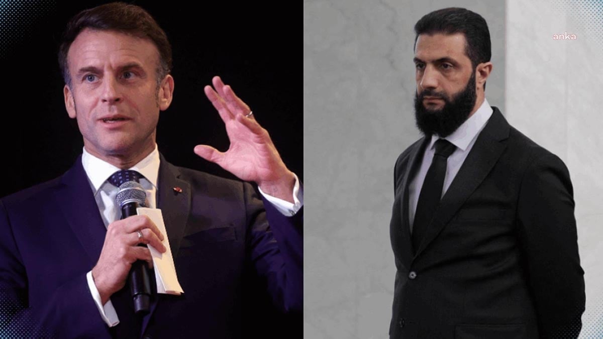 Macron ve Şara’dan kritik telefon görüşmesi