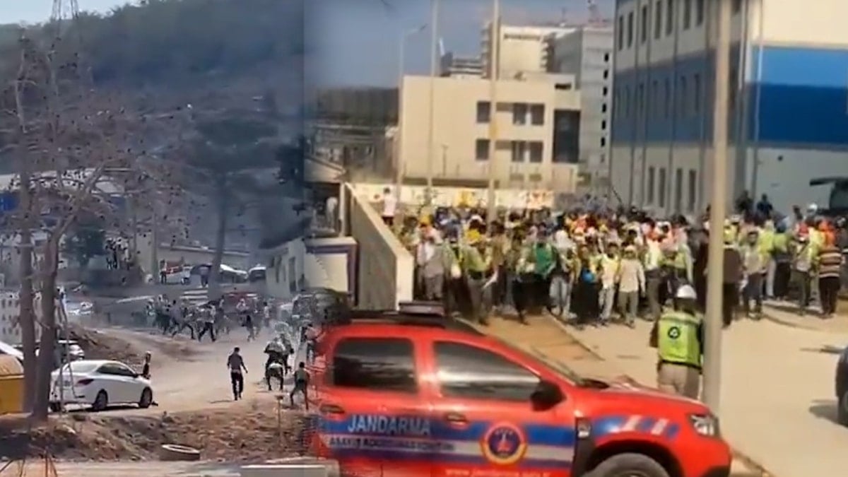 Akkuyu işçilerine jandarmalı, TOMA'lı sert müdahale