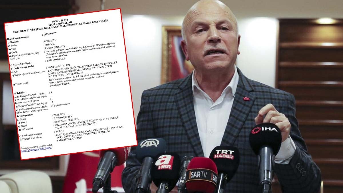 AKP’li başkanın ‘Ladin’ sevdası: Bedeli 2,5 milyon!