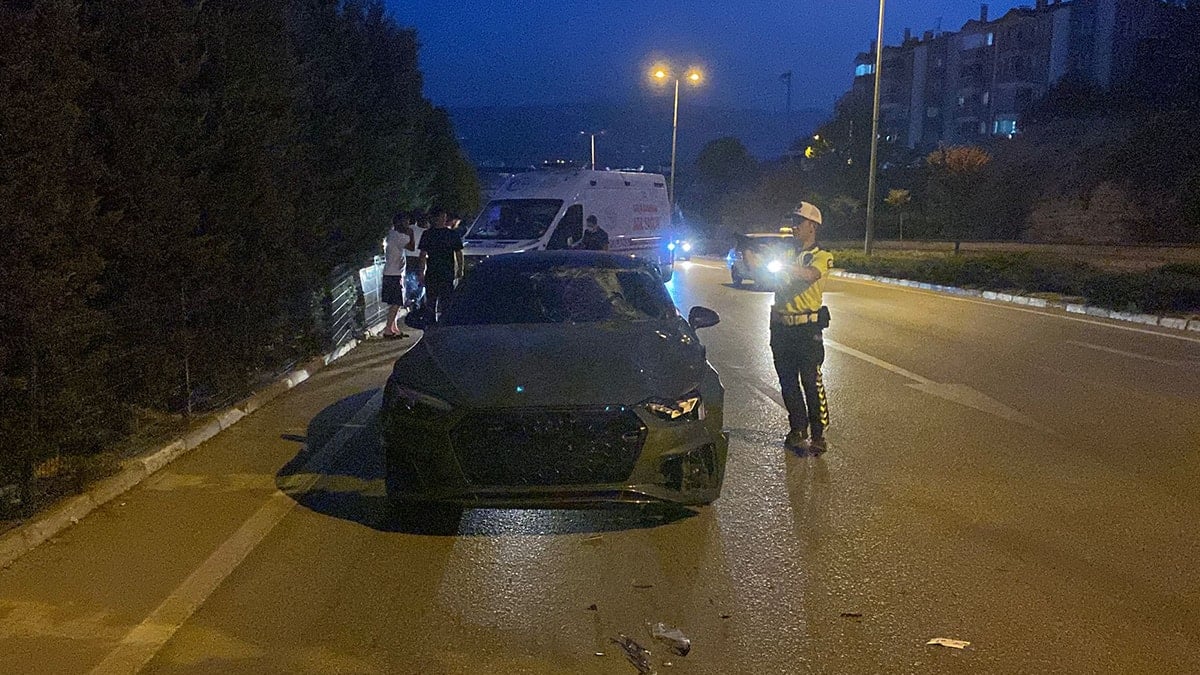 Yolun karşısına geçmek isterken can verdi