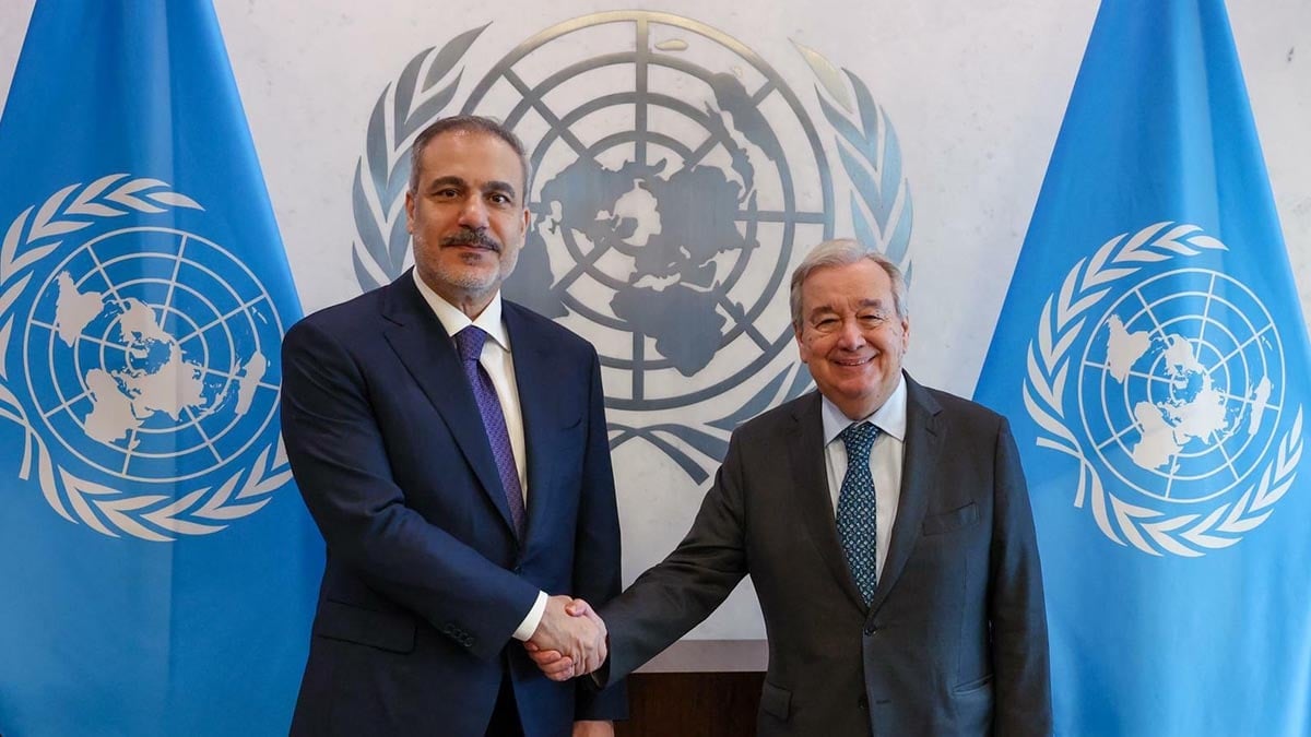Bakan Fidan, BM Genel Sekreteri Guterres ile New York’ta görüştü