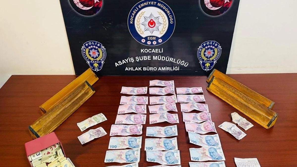 Kocaeli’de dernek lokalinde kumar operasyonu