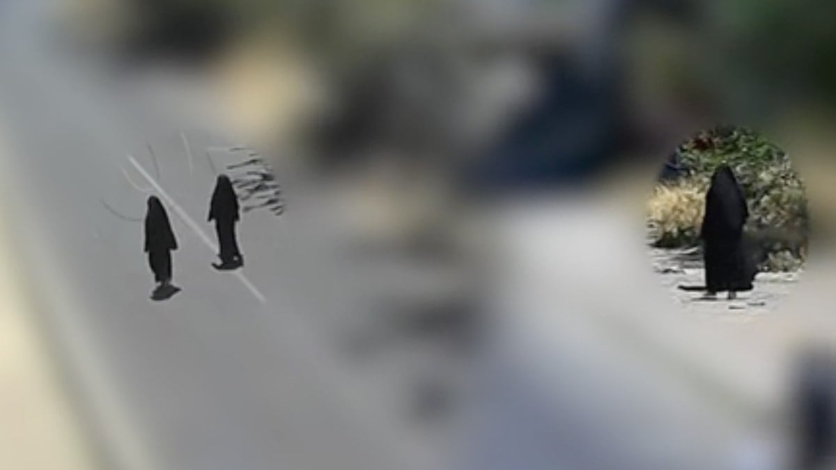 Çarşaf giyip dilenci kılığında 1 milyon liralık vurgun