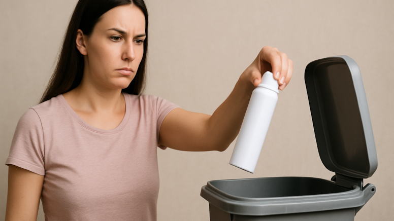 Her gün sıkıyoruz, meğer zehir gibiymiş! Deodorant etiketinde bu madde varsa anında çöpe atın