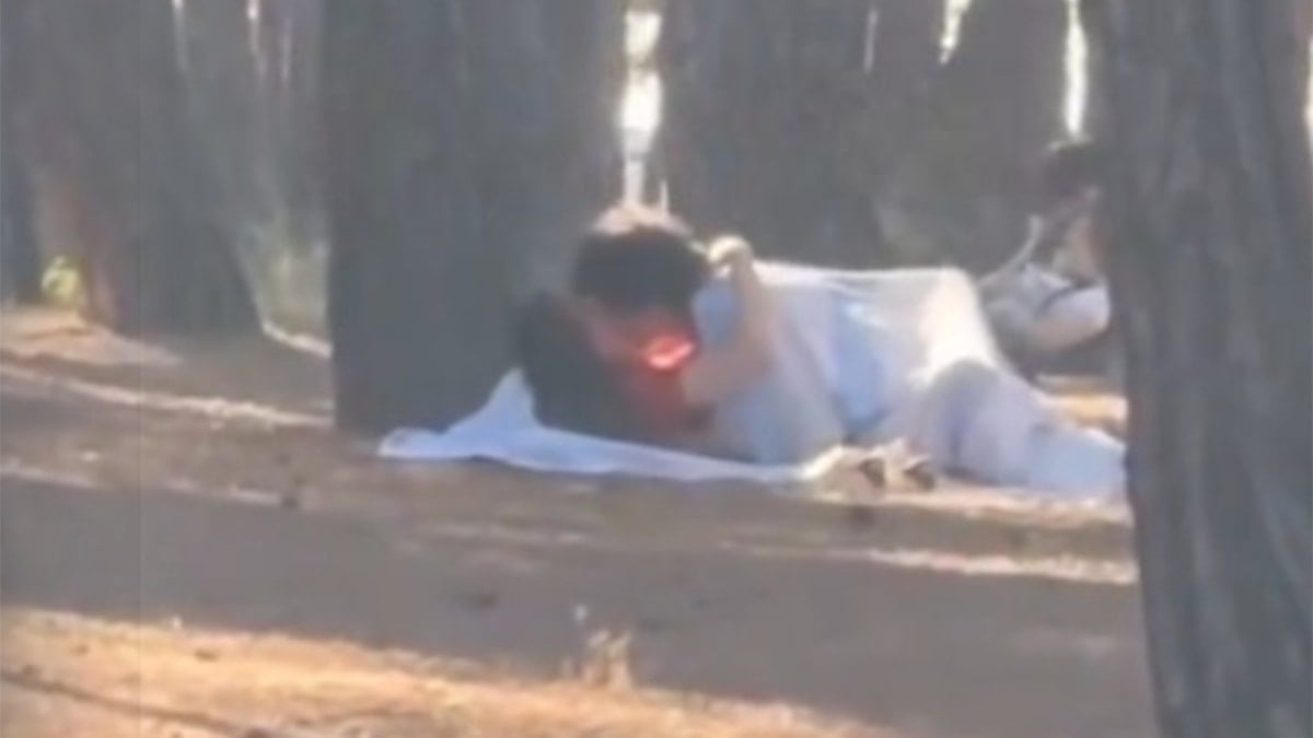 Parkta cinsel ilişkiye girmişlerdi! Gözaltına alındılar