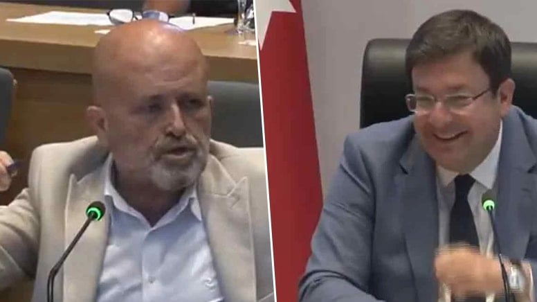 AKP'li üyenin 'Türkiye hukuk devletidir' çıkışı belediye meclisini güldürdü
