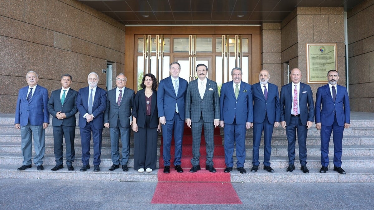 DEM Parti'den TOBB'a ziyaret