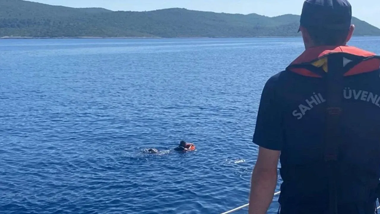 18 yıl hapis cezası bulunan firari, Sinop’ta denizde yüzerken yakalandı