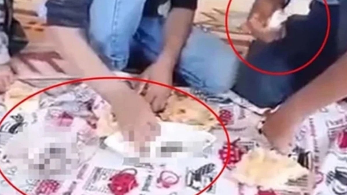 4 çocuğa hayvan dışkısı yedirdi, serbest bırakıldı